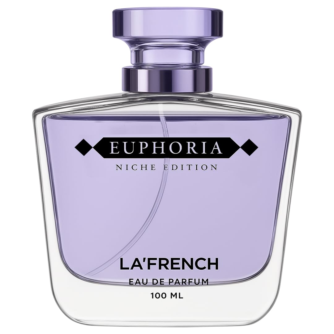 Euphoria Perfume for Men & Women 100ml | Long Lasting Sweet Floral Fruity Fragrance | Premium Unisex Eau De Parfum | Energetic & Addictive Scent