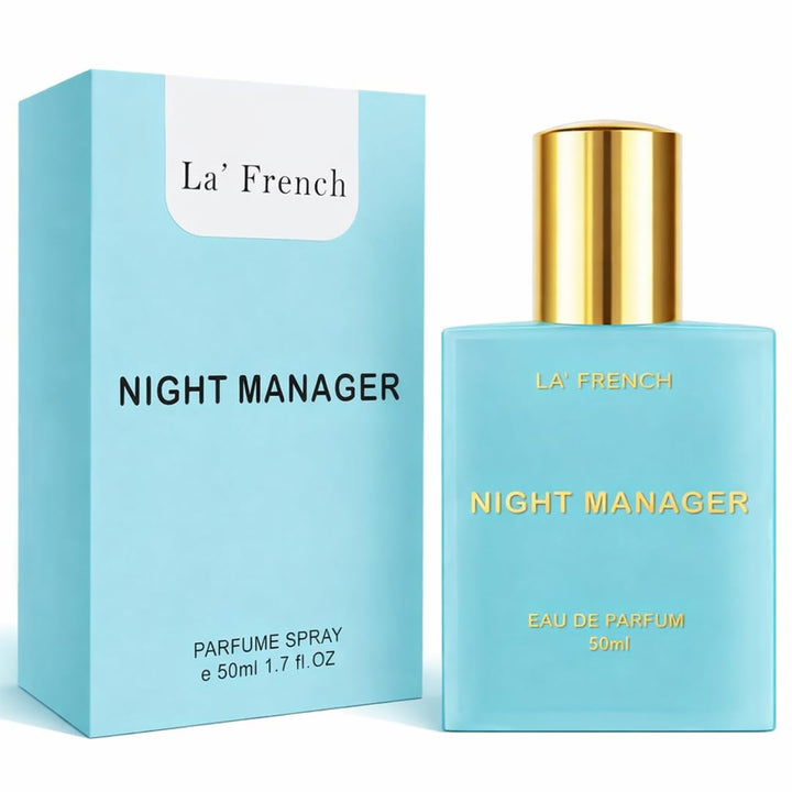 Night Manager Perfume for Men & Women 50ml | Long Lasting Warm Woody Spicy Fragrance | Premium Unisex Eau De Parfum | Elegant Night Scent