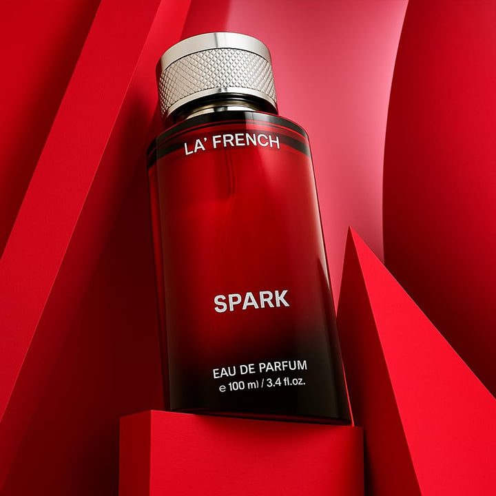 Spark Eau De Parfum 100ml | Long Lasting Fresh Citrus Fruity Fragrance | Premium Unisex Perfume for Men & Women | Energetic & Vibrant Scent