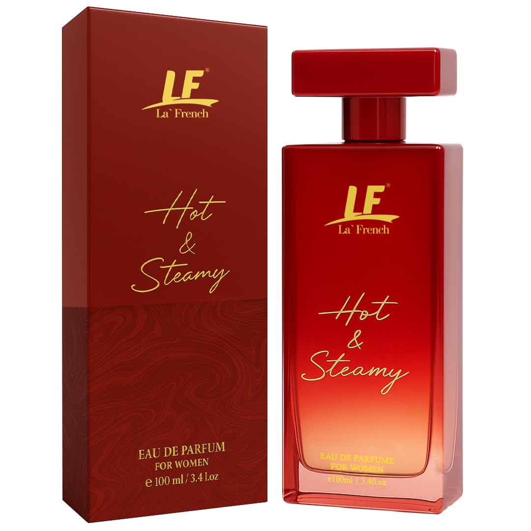 Hot & Steamy Perfume for Women 100ml – Long Lasting Eau De Parfum | Floral Citrus Musk Amber Luxury Fragrance