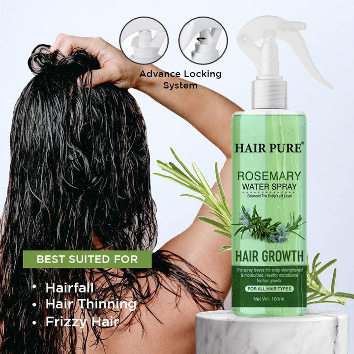 Rosemary Water Spray 100ml | Hair Growth & Anti Hair Fall Spray