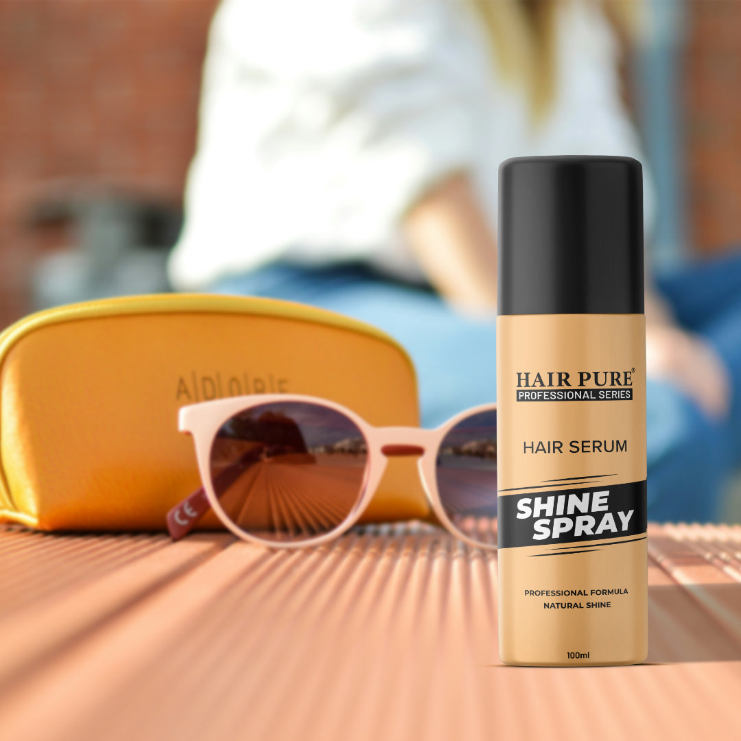 Shine Hair Spray 100 ml | Strong Hold & Natural Shine Hair Spray