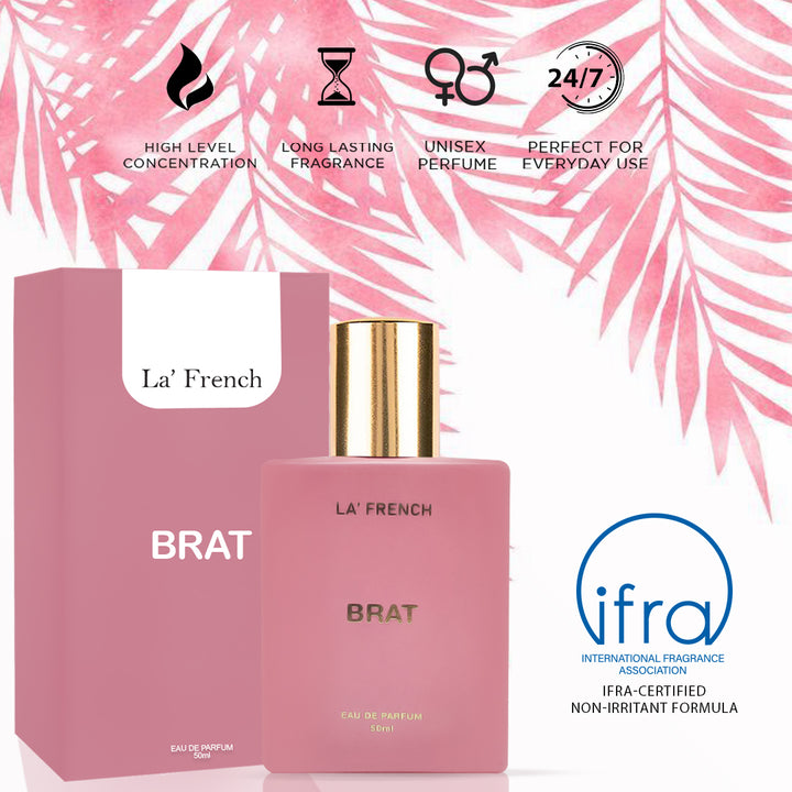 Brat Eau De Parfum 50ml – Playful Citrus Woody Fragrance for Women