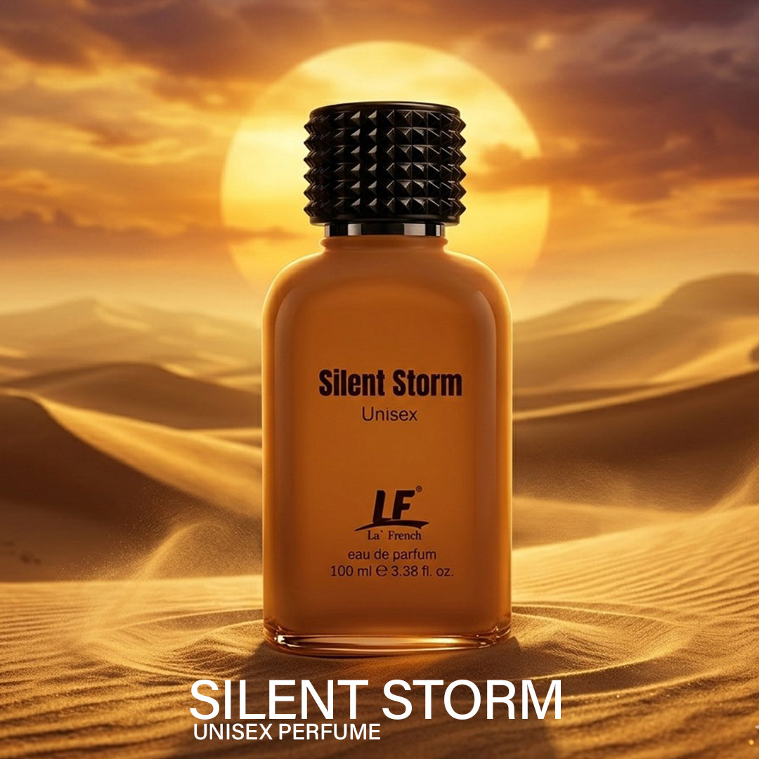 La French Silent Storm Premium Unisex Perfume 100ml | Long-Lasting Eau De Parfum for Men & Women | Citrus, Fresh Spicy, Green & Amber Notes