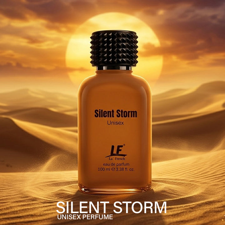 La French Silent Storm Premium Unisex Perfume 100ml | Long-Lasting Eau De Parfum for Men & Women | Citrus, Fresh Spicy, Green & Amber Notes