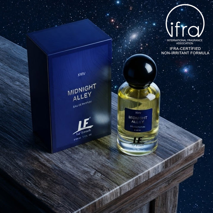 La French Midnight Alley Unisex Perfume 50ml | Long-Lasting Fragrance Eau de Perfume | Premium Luxury Fragrance for Men & Women | Fresh, Sweet & Everyday Wear Scent