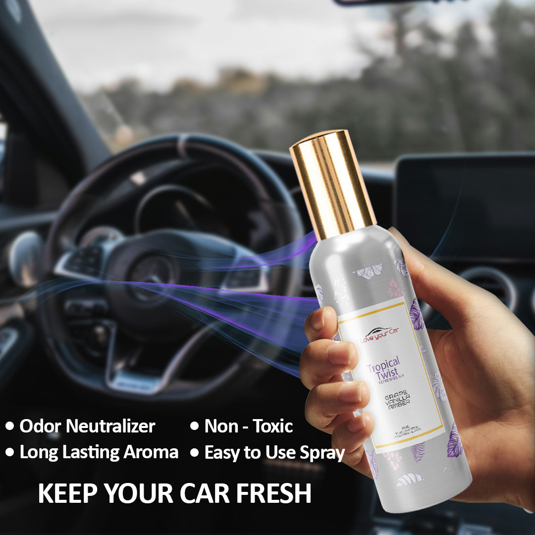 Love Your Car Tropical Twist Car Air Freshner (85ml)