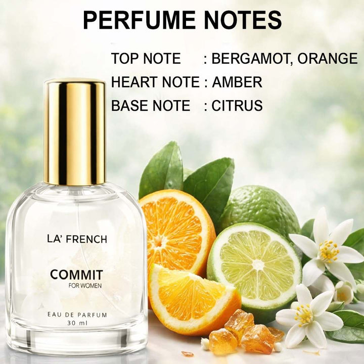 Commit Perfume for Women 30ml |Floral Fruity Romantic Fragrance