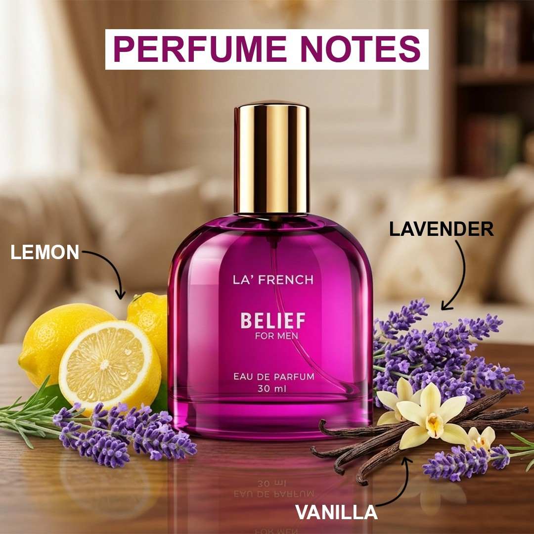 Belief Perfume for Men 30ml | Long Lasting Fresh Woody Aromatic Fragrance
