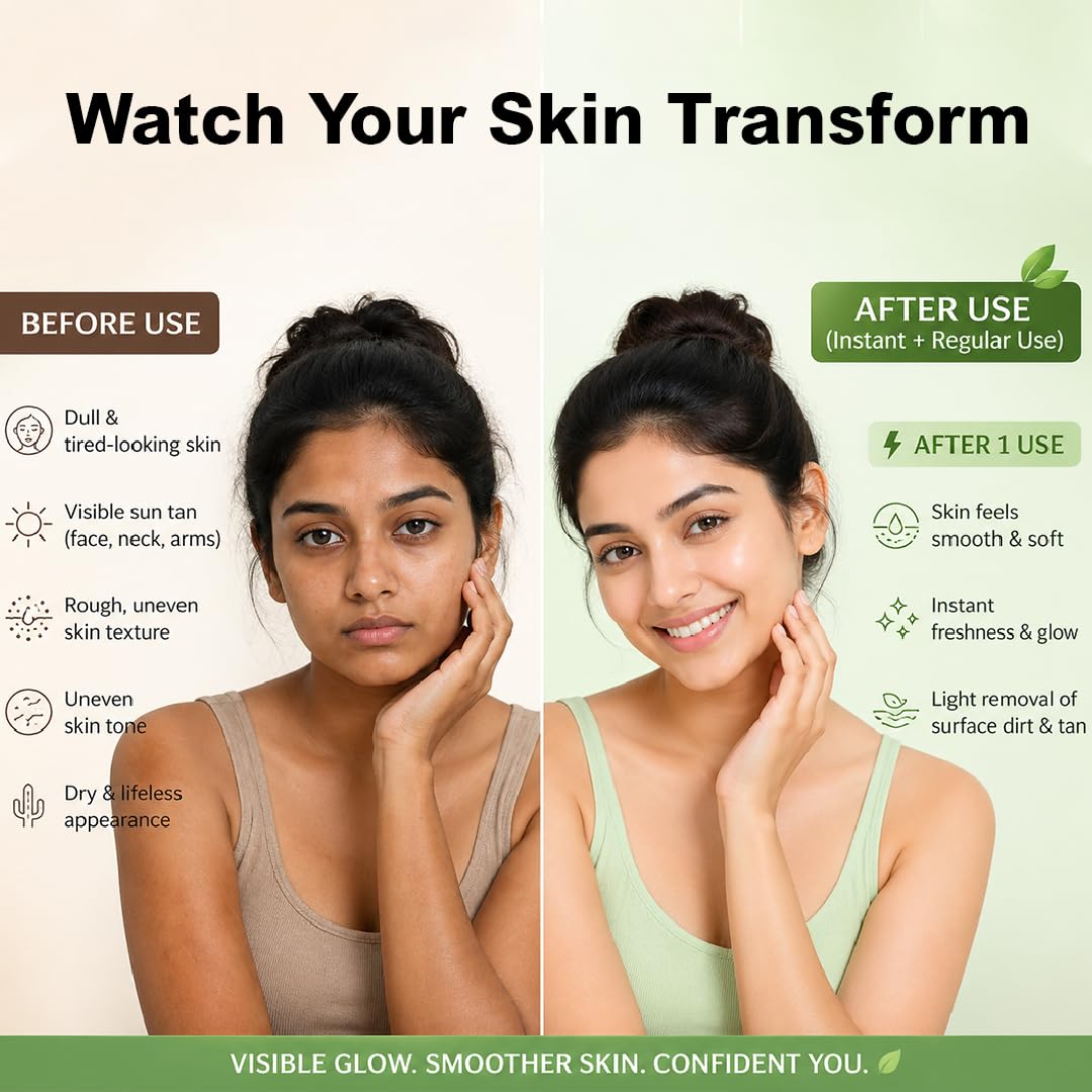 Coffee DeTan Removal Face & Body Scrub 225ml | Intense Exfoliating Coffee Scrub for Tan Removal