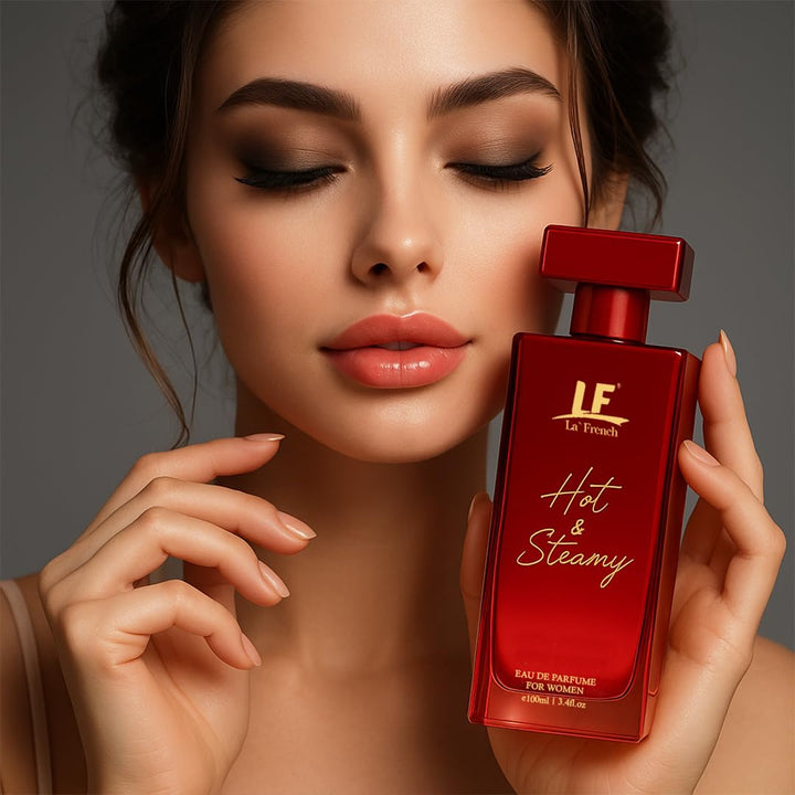 Hot & Steamy Perfume for Women 100ml – Long Lasting Eau De Parfum | Floral Citrus Musk Amber Luxury Fragrance