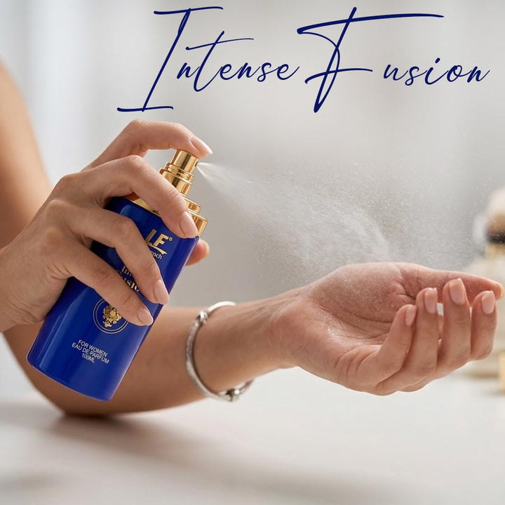 Intense Fusion Luxury Eau De Parfum for Women 100ml | Floral Woody Musk Fragrance