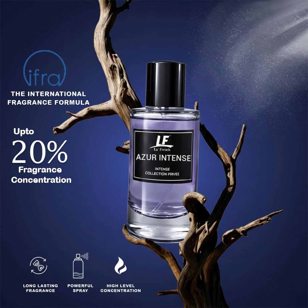 Azur Intense Perfume-50ml | Perfume for Men and Women | Intense Collection Privee | Long-Lasting Luxury Fragrance | Premium Unisex Perfume | Rich, Bold & Elegant Scent