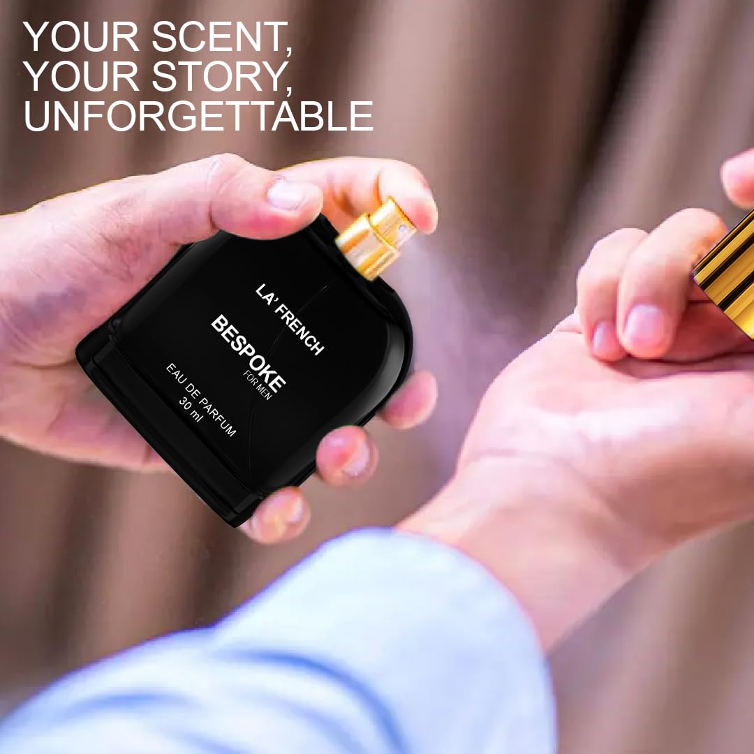 Bespoke Perfume for Men 30ml | Long Lasting Premium Woody Aromatic Fragrance | Luxury Eau De Parfum | Sophisticated & Confident Daily Wear Scent
