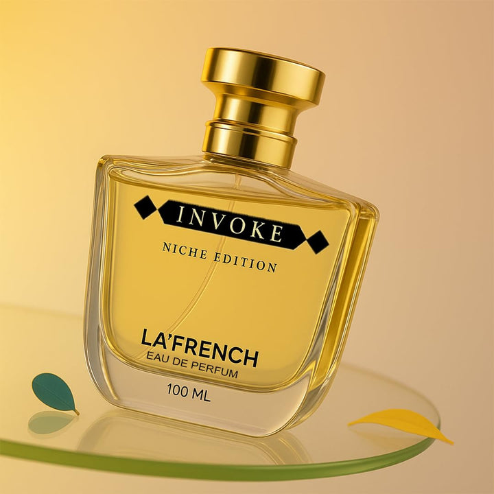 Invoke Perfume for Men & Women 100ml | Long Lasting Aromatic Woody Fragrance | Premium Unisex Eau De Parfum | Fresh & Bold Scent