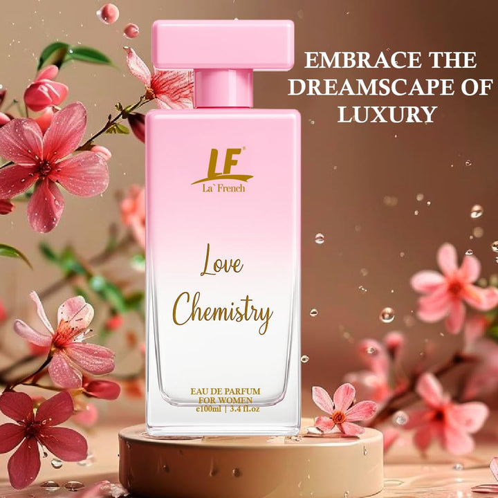 Love Chemistry Perfume for Women 100ml – Long Lasting Eau De Parfum | Fresh Floral Luxury Fragrance