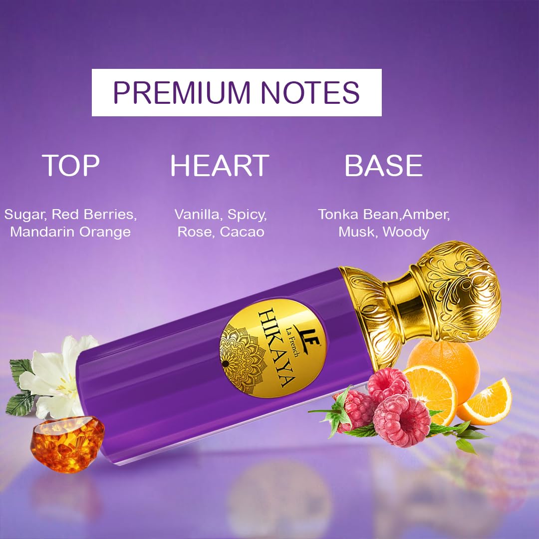 Hikaya Voilet Dreams Perfume 100ml |Premium Unisex Long-Lasting Perfume for Men & Women | Luxury Scent for Special Occasions