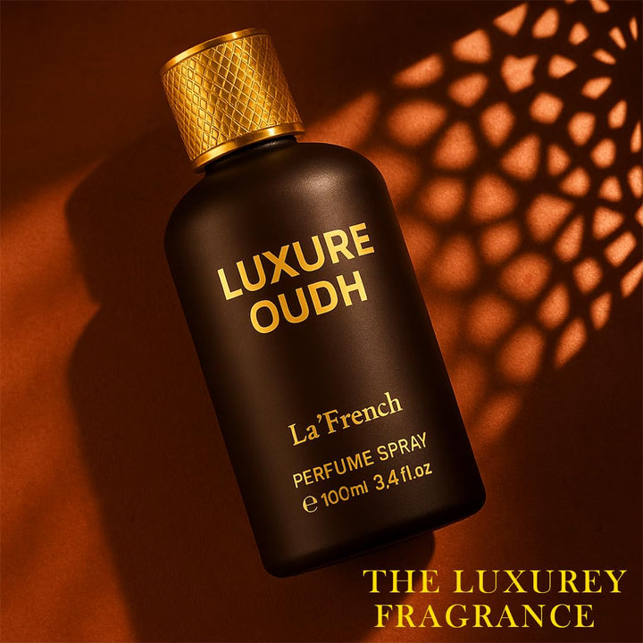 Luxure Oudh Perfume for Men 100ml | Long Lasting Oud Woody Fragrance | Premium Eau De Parfum for Men | Rich & Luxurious Scent