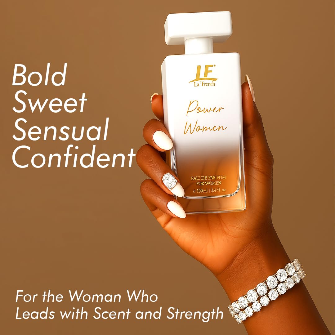 Power Women Perfume 100ml – Long Lasting Eau De Parfum | Vanilla Sweet Bold Luxury Fragrance for Women