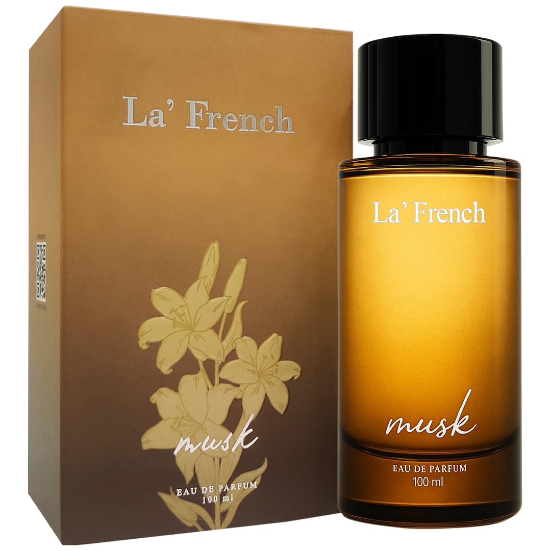 Musk Perfume for Men & Women 100ml | Long Lasting Musky Woody Fragrance | Premium Unisex Eau De Parfum | Warm & Sensual Scent