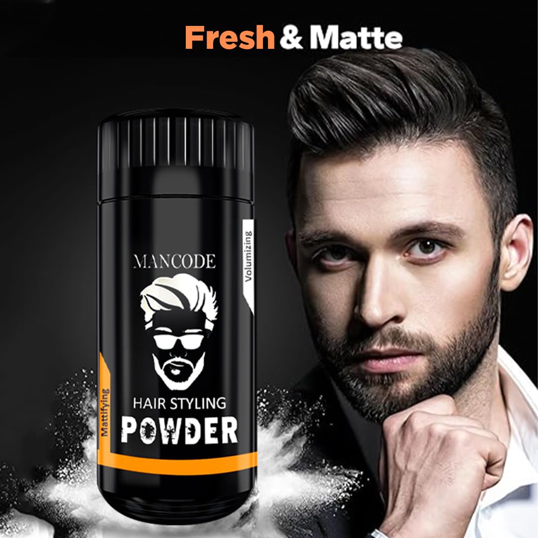 Hair Styling Powder 20gm | Instant Volume Hair Powder Wax for Men | Strong Hold Matte Finish | Long Lasting Hair Volumizer