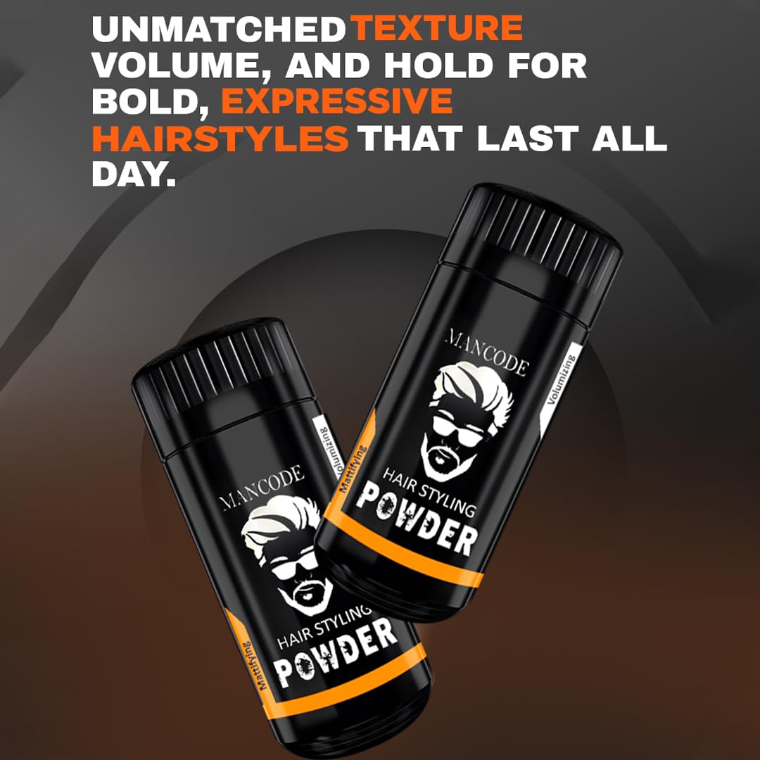 Hair Styling Powder 20gm | Instant Volume Hair Powder Wax for Men | Strong Hold Matte Finish | Long Lasting Hair Volumizer