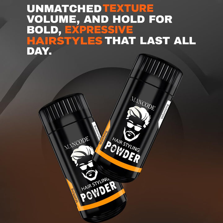 Hair Styling Powder 20gm | Instant Volume Hair Powder Wax for Men | Strong Hold Matte Finish | Long Lasting Hair Volumizer