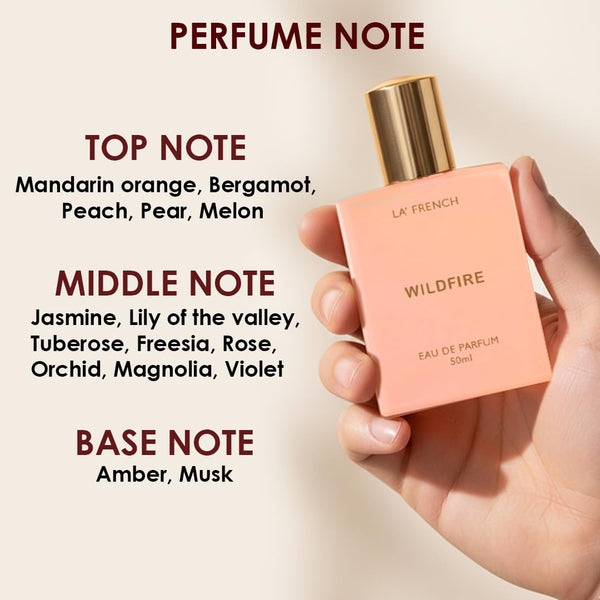 Wildfire Perfume for Men & Women 50ml | Long Lasting Spicy Woody Fragrance | Premium Unisex Eau De Parfum | Bold & Intense Scent