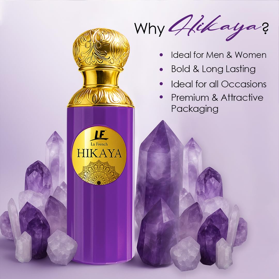 Hikaya Voilet Dreams Perfume 100ml |Premium Unisex Long-Lasting Perfume for Men & Women | Luxury Scent for Special Occasions
