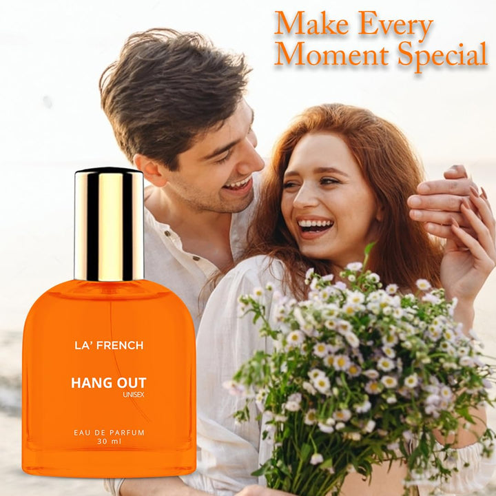 Hang Out Perfume for Men 30ml | Long Lasting Fresh Woody Aromatic Fragrance | Premium Eau De Parfum | Confident Everyday Masculine Scent