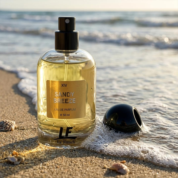 La French Sandy Breeze Unisex Perfume 50ml | Long Lasting Fresh Aquatic Fragrance | Premium Eau De Parfum for Men & Women