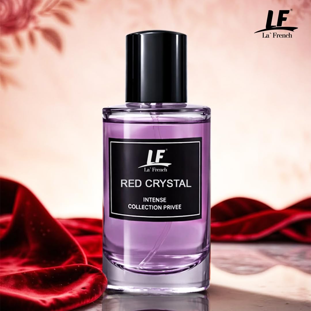 Red Crystal Perfume-50ml | Perfume for Men and Women | Intense Collection Privee | Long-Lasting Luxury Fragrance | Premium Unisex Perfume | Rich, Bold & Elegant Scent
