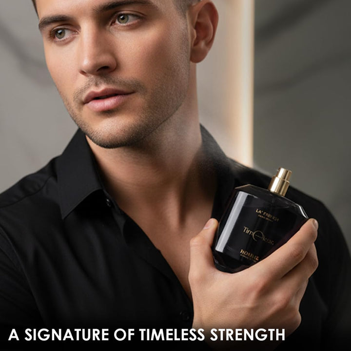 Timeless Perfume for Men 100ml | Long Lasting Woody Aromatic Fragrance | Premium Eau De Parfum for Men | Classic & Masculine Scent
