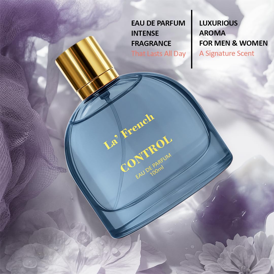 Control Perfume 100ml – Unisex Long Lasting Eau De Parfum for Men & Women | Premium Fragrance | Perfect for daily wear & gifting.