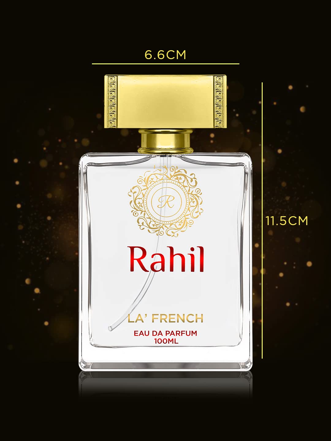 Rahil Perfume for Men & Women 100ml | Long Lasting Oriental Woody Fragrance | Premium Unisex Eau De Parfum | Rich & Elegant Scent