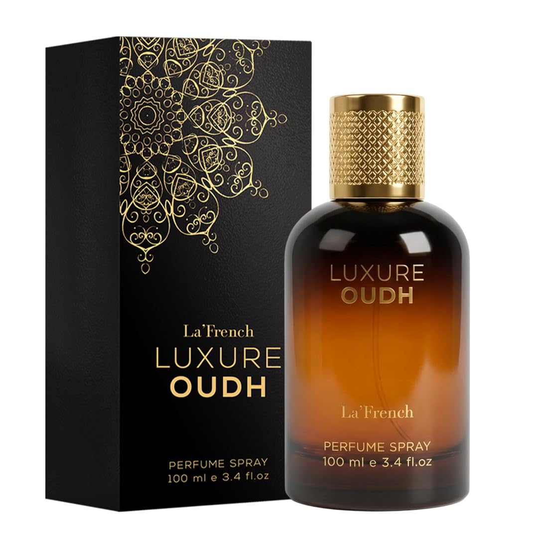 Luxure Oudh Perfume for Men 100ml | Long Lasting Oud Woody Fragrance | Premium Eau De Parfum for Men | Rich & Luxurious Scent