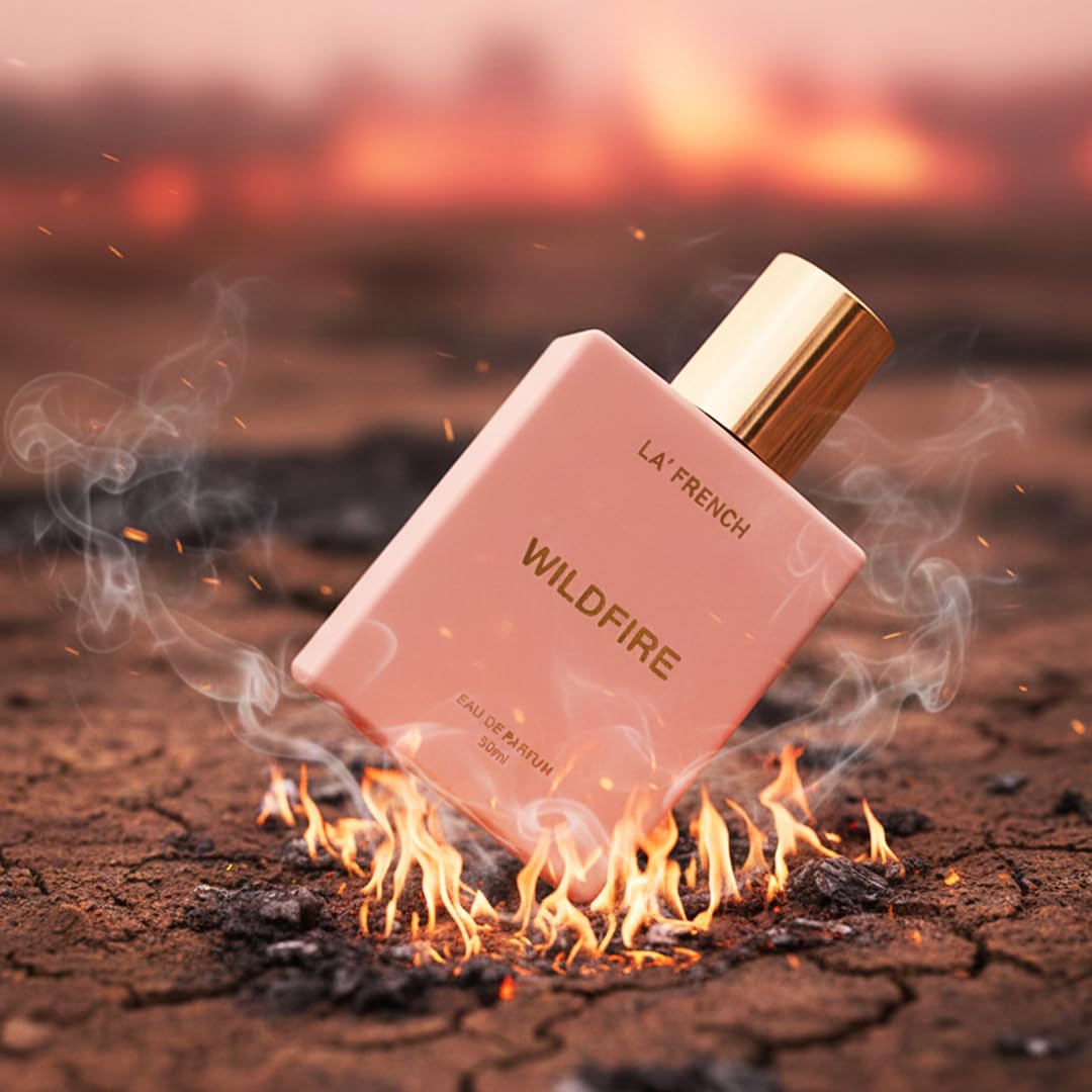 Wildfire Perfume for Men & Women 50ml | Long Lasting Spicy Woody Fragrance | Premium Unisex Eau De Parfum | Bold & Intense Scent