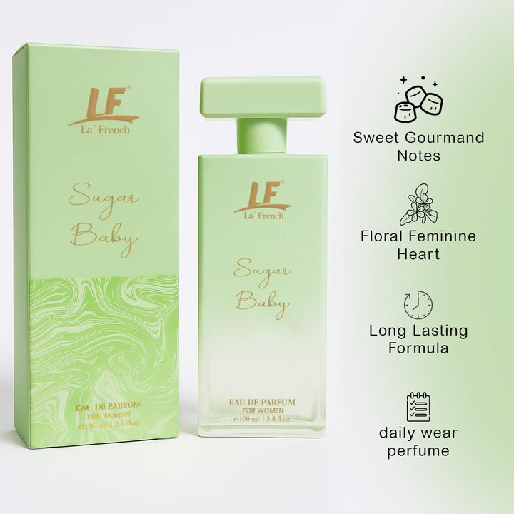 Sugar Baby Perfume for Women 100ml – Long Lasting Eau De Parfum | Sweet Fruity Vanilla Plum Fragrance
