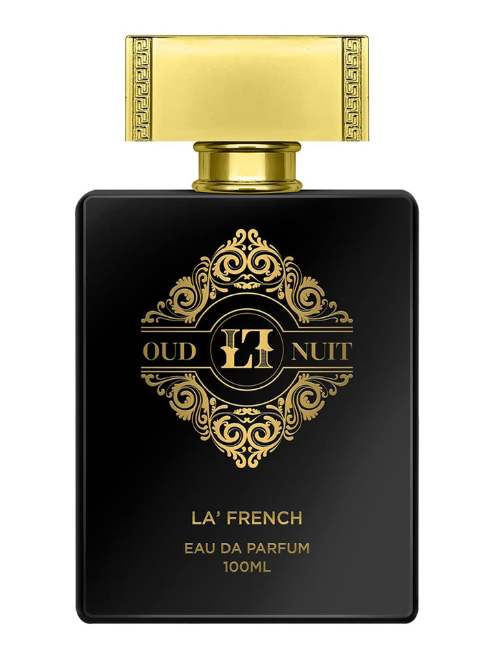 Oud Nuit Perfume 100ml | Long Lasting Oud Spicy Fragrance | Premium Eau De Parfum for Men & Women | Intense Night Scent