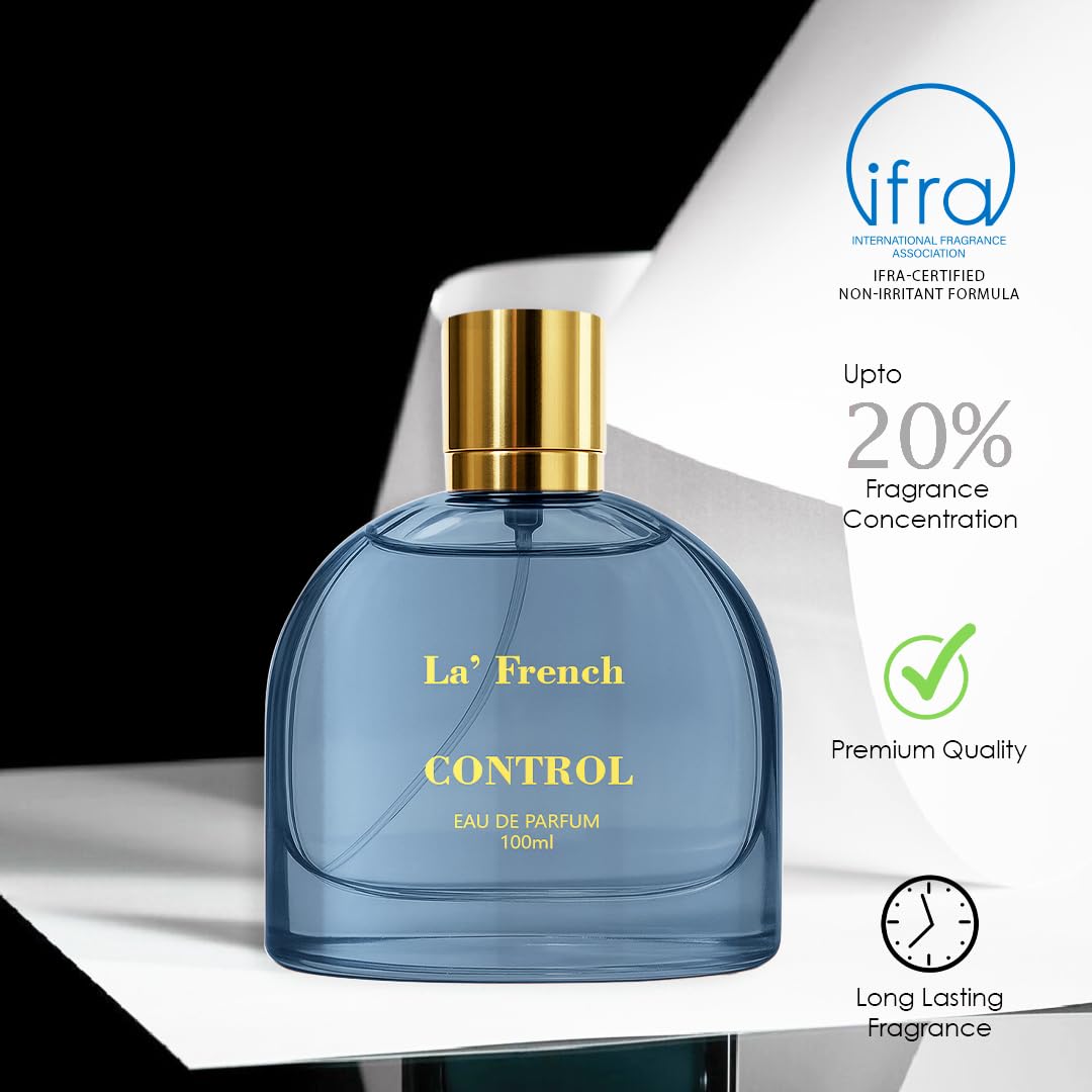 Control Perfume 100ml – Unisex Long Lasting Eau De Parfum for Men & Women | Premium Fragrance | Perfect for daily wear & gifting.