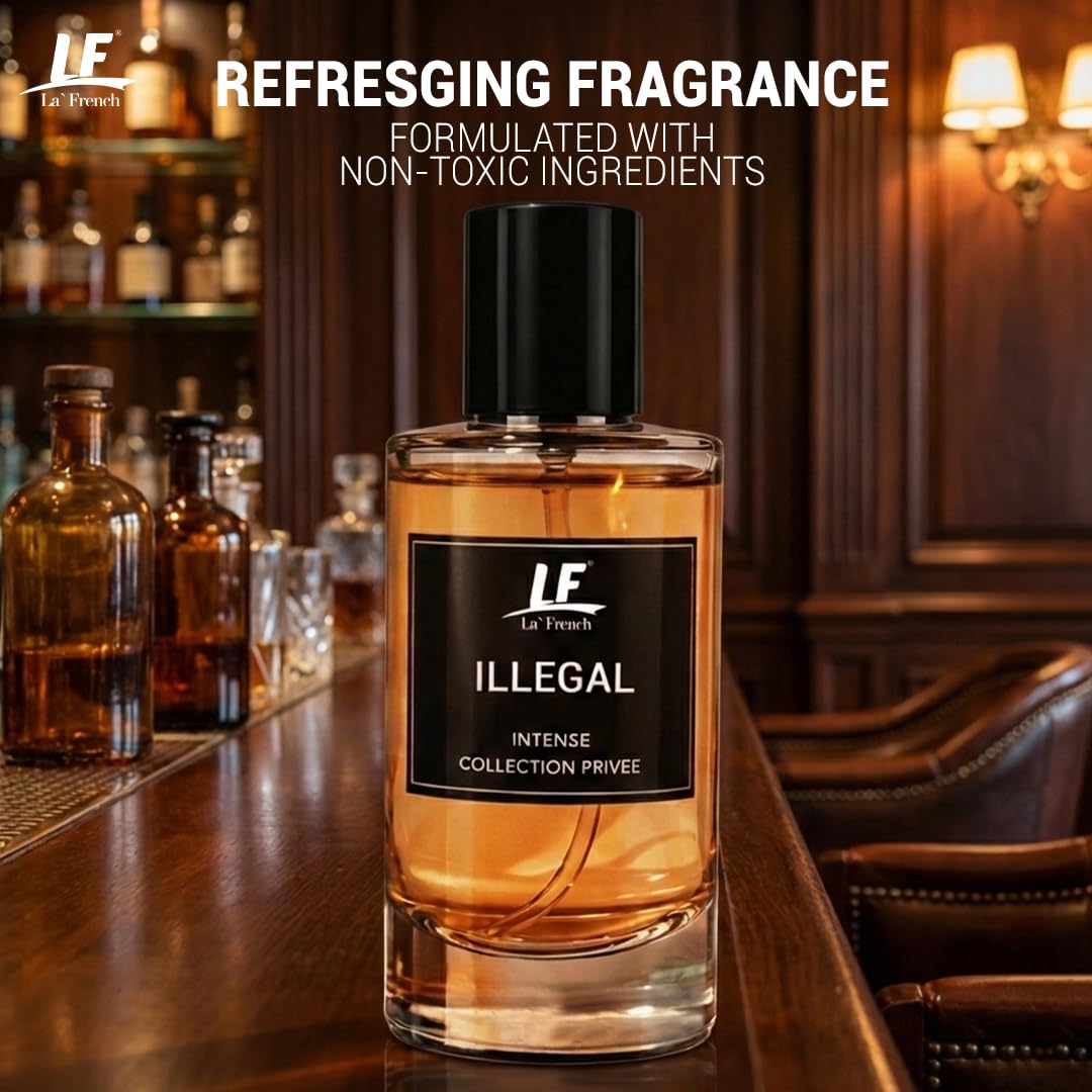 Illegal Intense Perfume for Men & Women 100ml – Long Lasting Luxury Fragrance | Premium Eau De Parfum