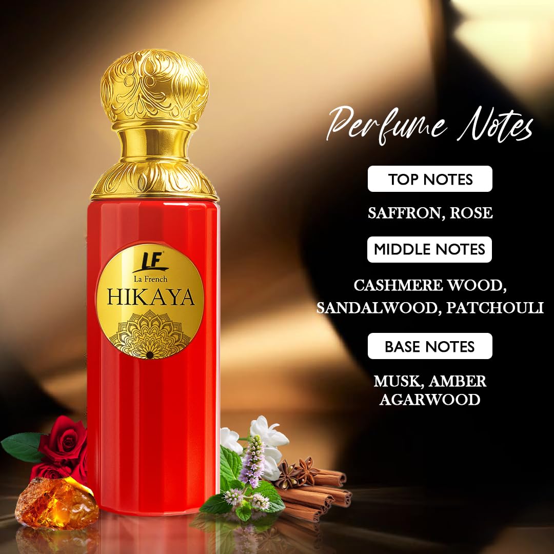 Hikaya Valley of Scents | Unisex Perfume-100ml | Long-Lasting Perfume Men & Women | Premium Luxury Perfume | Elegant & Sophisticated Scent