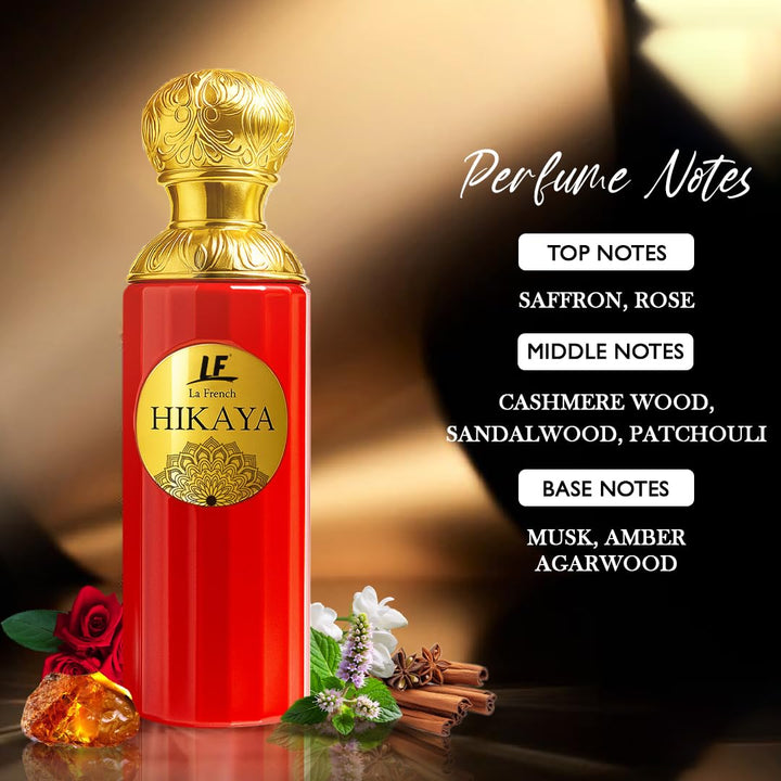 Hikaya Valley of Scents | Unisex Perfume-100ml | Long-Lasting Perfume Men & Women | Premium Luxury Perfume | Elegant & Sophisticated Scent