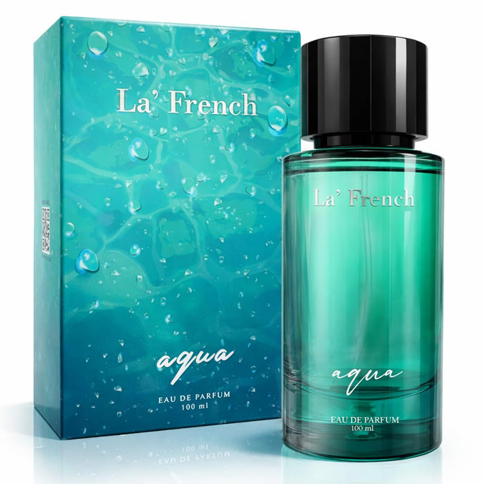 Aqua Perfume for Men & Women 100ml | Long Lasting Fresh Aquatic Fragrance | Premium Unisex Eau De Parfum | Clean & Refreshing Daily Wear Scent - our product