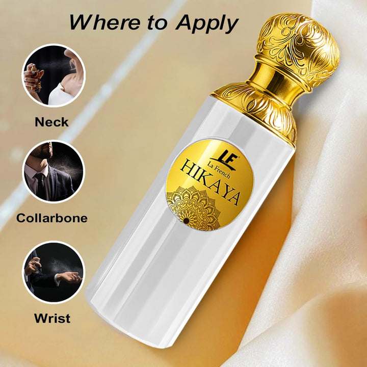 Hikaya Lunar Moon Perfume 100ml | Premium Unisex Fragrance | Long-Lasting Luxury Scent for Men & Women | Elegant Daily & Special Occasion Perfume