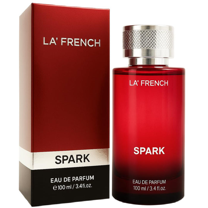 Spark Eau De Parfum 100ml | Long Lasting Fresh Citrus Fruity Fragrance | Premium Unisex Perfume for Men & Women | Energetic & Vibrant Scent - our product