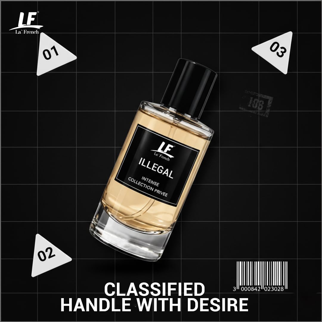 Illegal Intense Perfume for Men & Women 100ml – Long Lasting Luxury Fragrance | Premium Eau De Parfum