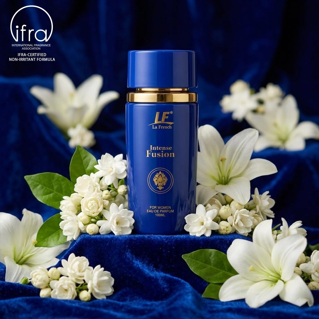 Intense Fusion Luxury Eau De Parfum for Women 100ml | Floral Woody Musk Fragrance
