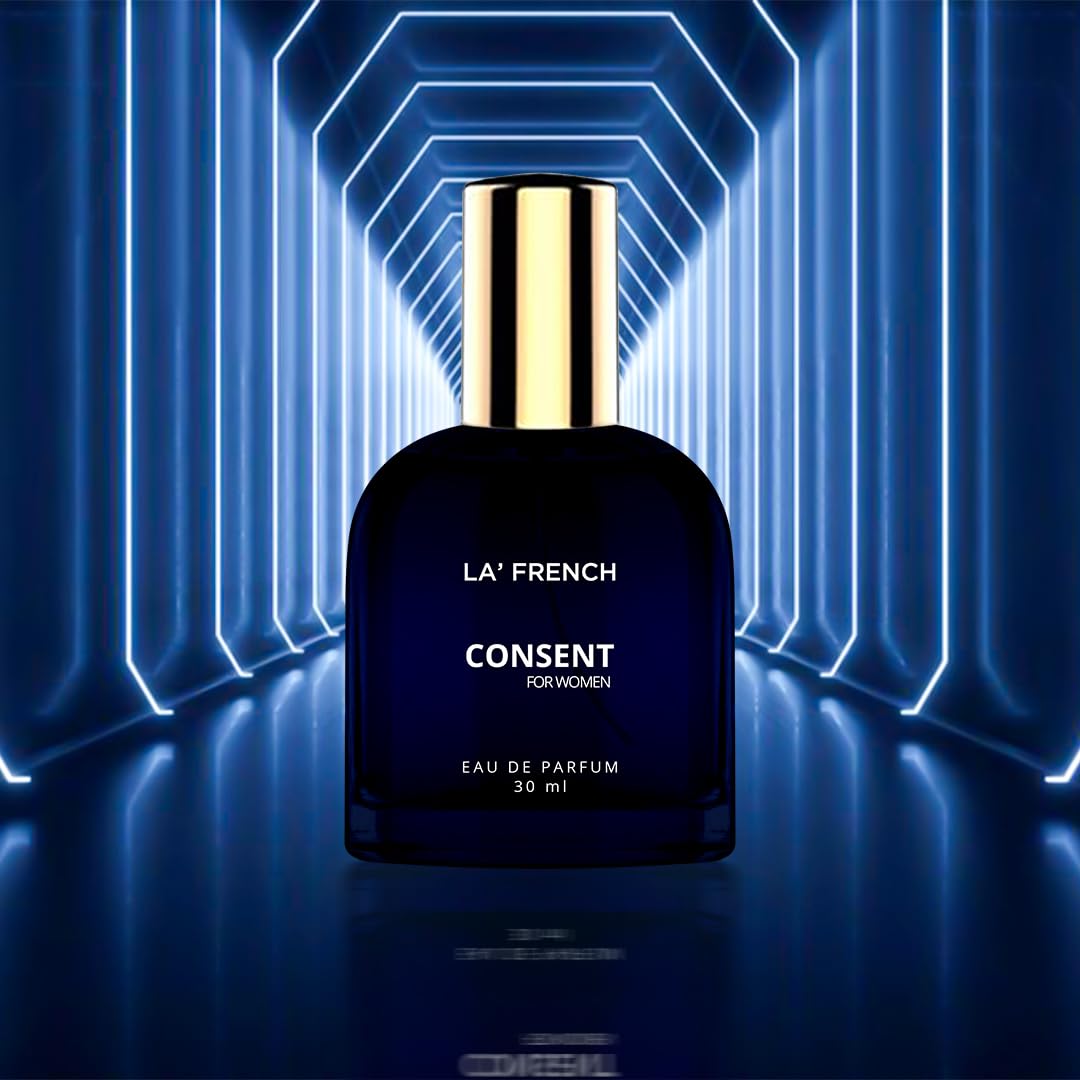Consent Perfume for Women 30ml | Long Lasting Floral Fruity Elegant Fragrance | Premium Eau De Parfum | Soft & Confident Daily Wear Scent