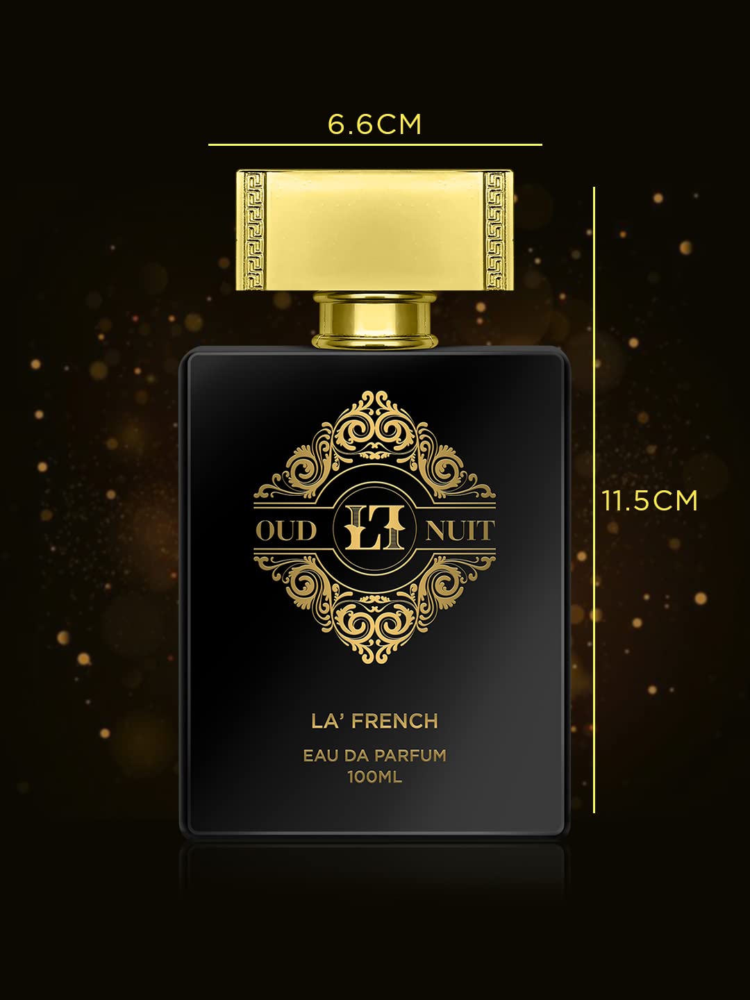 Oud Nuit Perfume 100ml | Long Lasting Oud Spicy Fragrance | Premium Eau De Parfum for Men & Women | Intense Night Scent